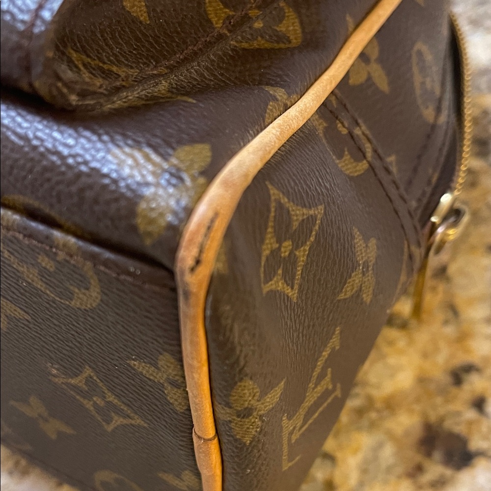 Authentic Louis Vuitton Brown Satchel with Gold Accents - Picture 6 of 16